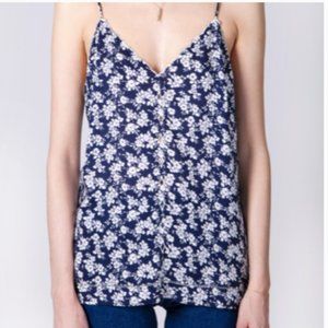 Rouje Blue Floral "Louise" Cami Size FR 38